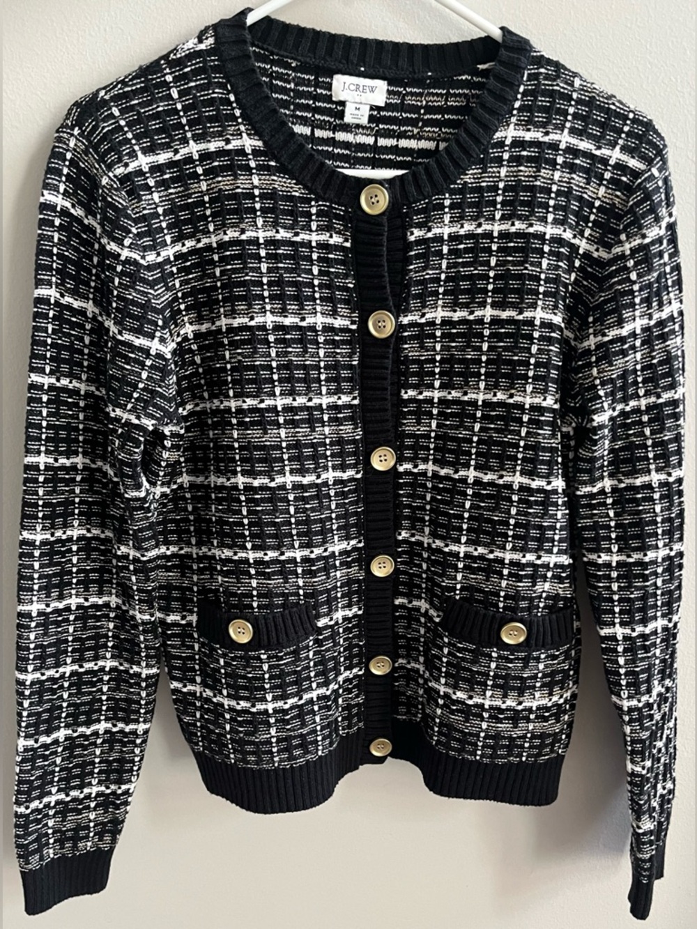 J. Crew Tweed Lady Cardigan Sweater - Picture 3 of 4